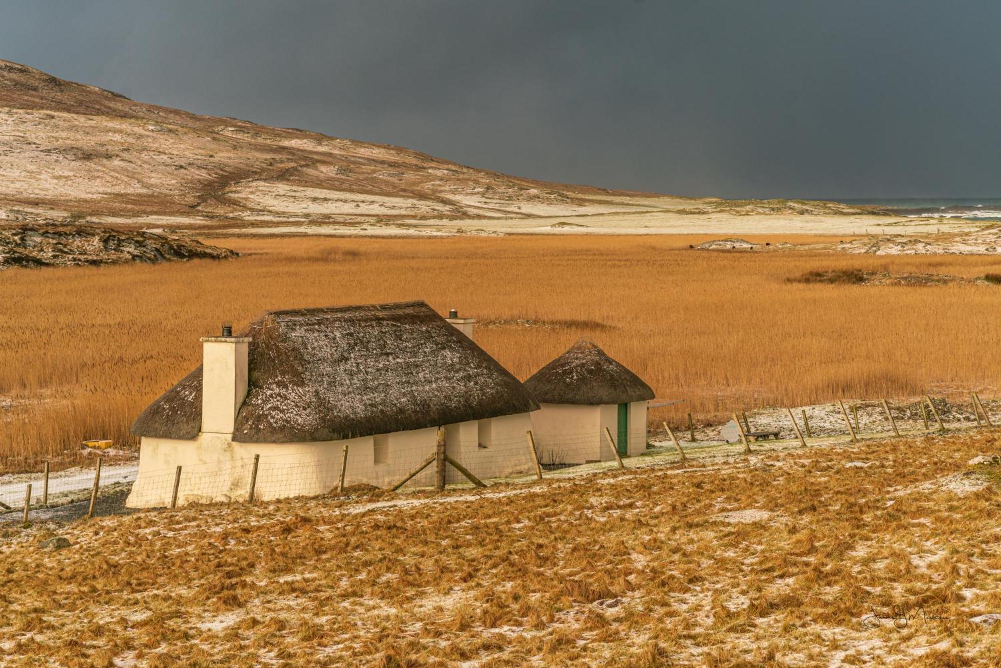 North Uist Lodges Tigharry Buitenkant foto