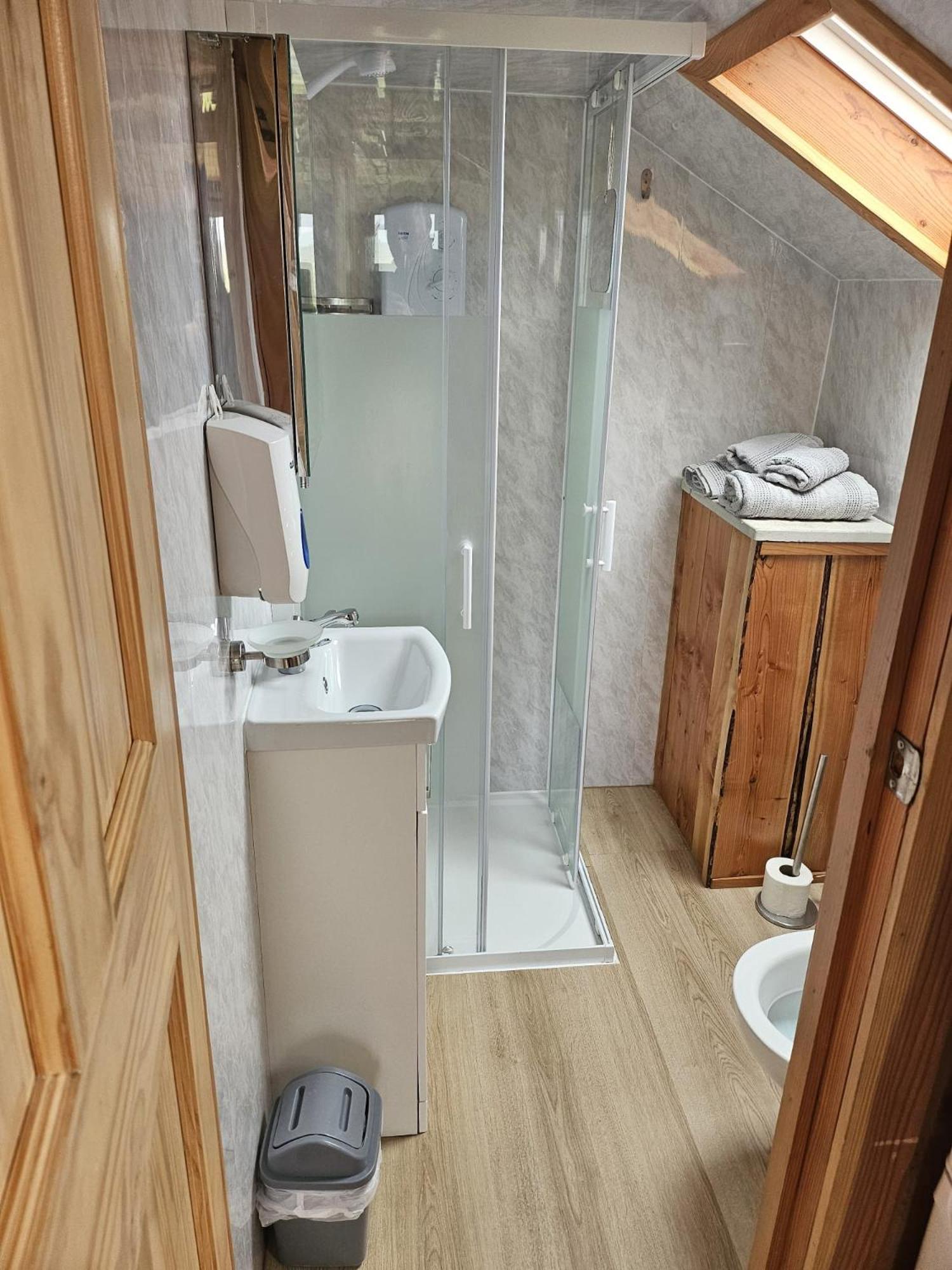 North Uist Lodges Tigharry Kamer foto