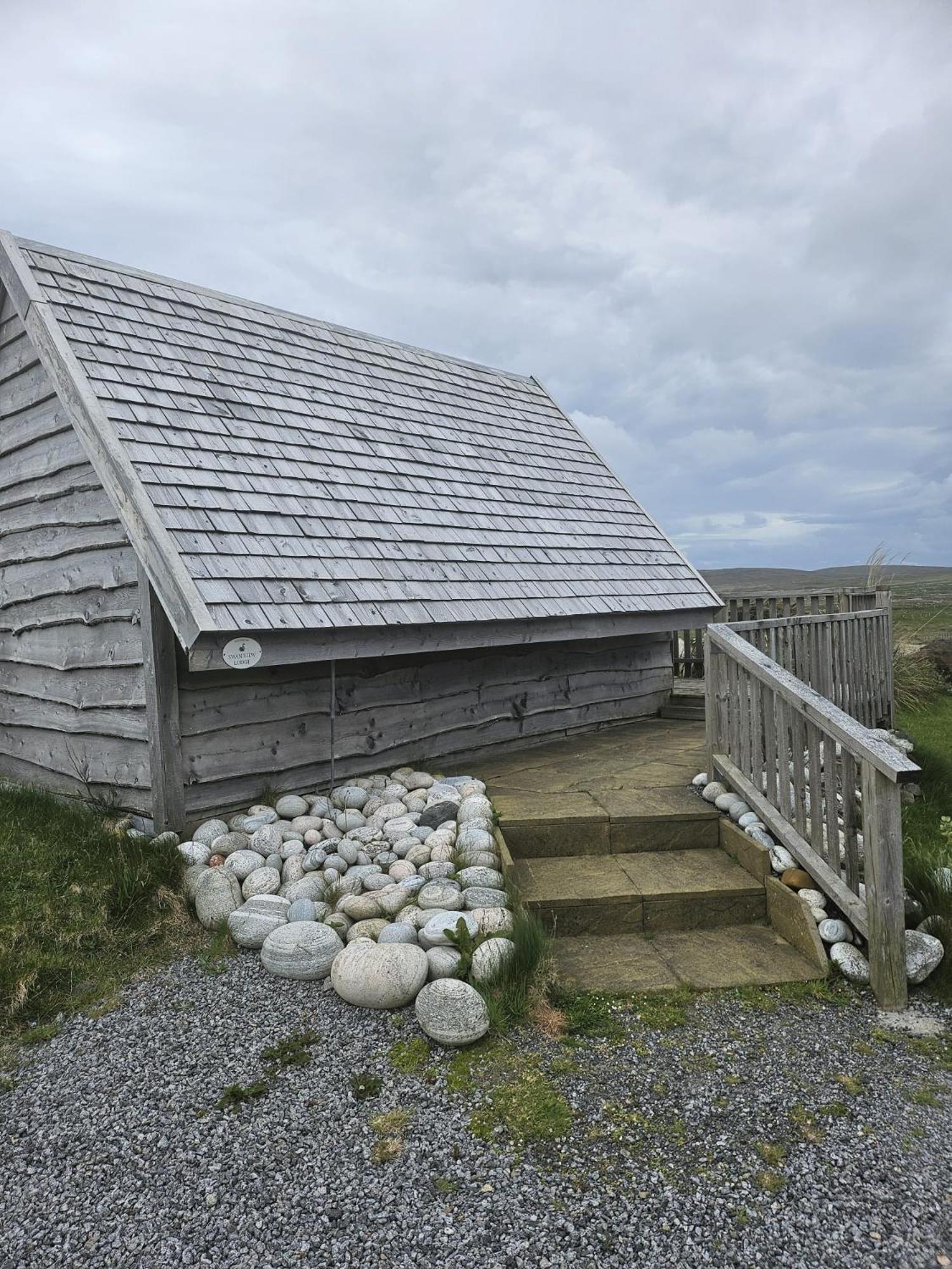 North Uist Lodges Tigharry Kamer foto