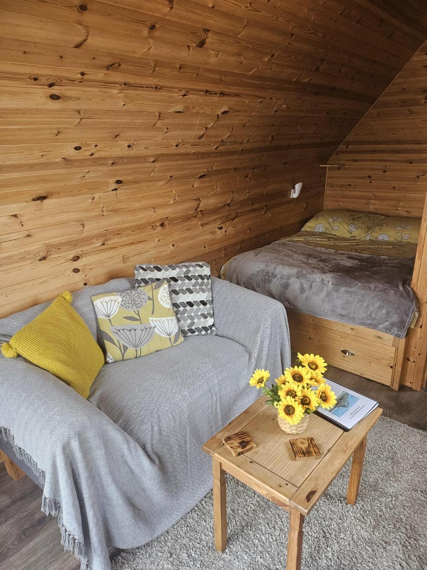 North Uist Lodges Tigharry Kamer foto