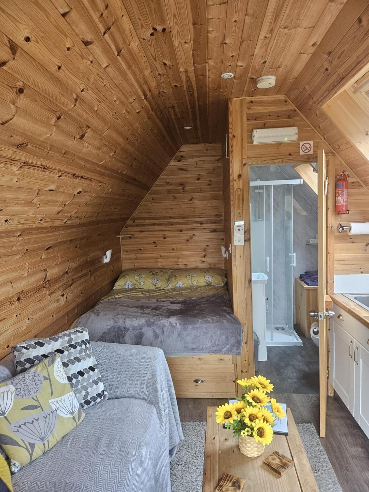 North Uist Lodges Tigharry Kamer foto